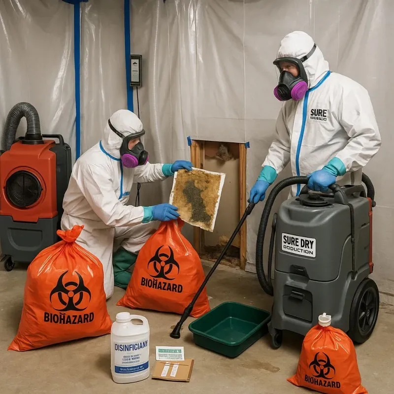 Contaminated Water Handling Protocols process in Mount Shasta, CA